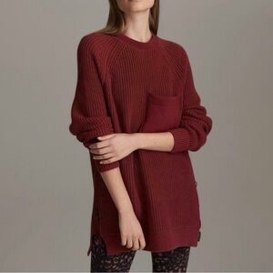 Varley Burgundy Sweater